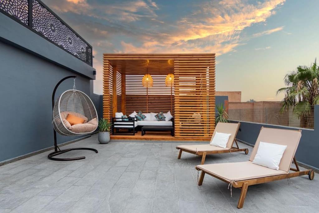 Appartement Cosy Au Coeur De Marrakech Avec Piscine Marrakesh Eksteriør billede